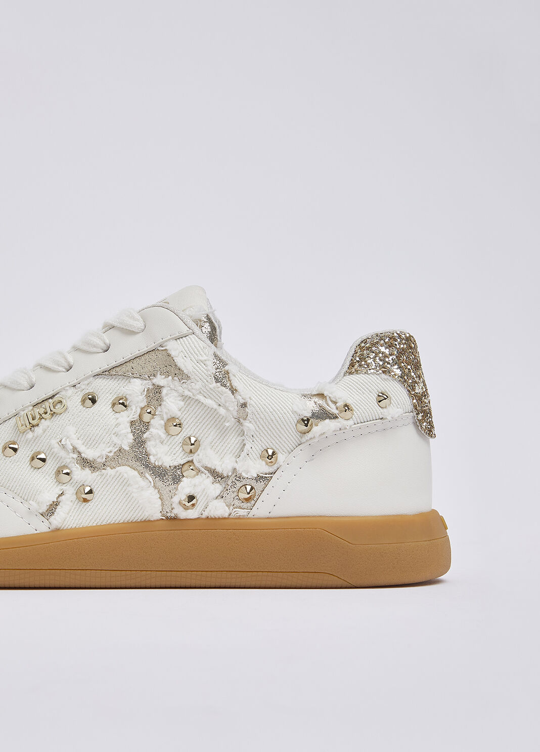 Studded sneakers milky white Liu Jo - large image number 5