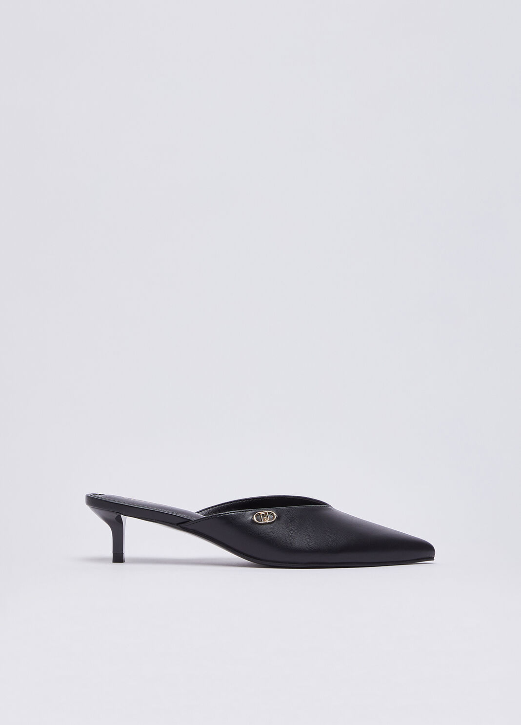 Mules with logo black Liu Jo - large image number 0