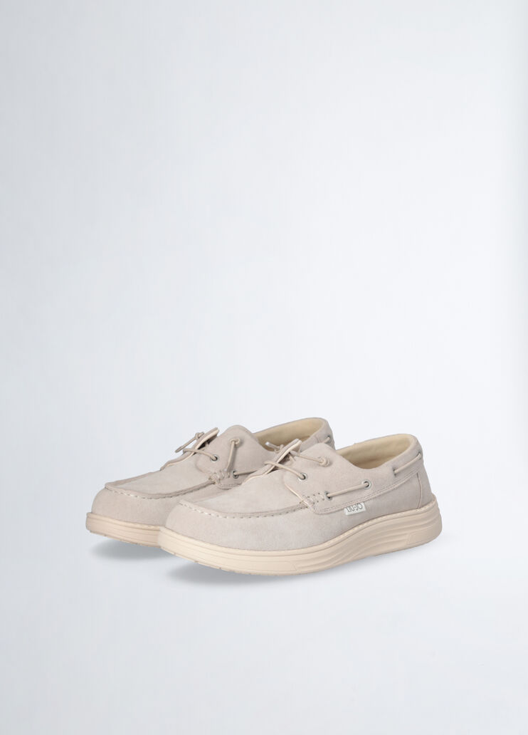 Mocassini casual in suede beige Liu Jo - large image number 1 Mocassini casual in suede beige Liu Jo - large image number 1