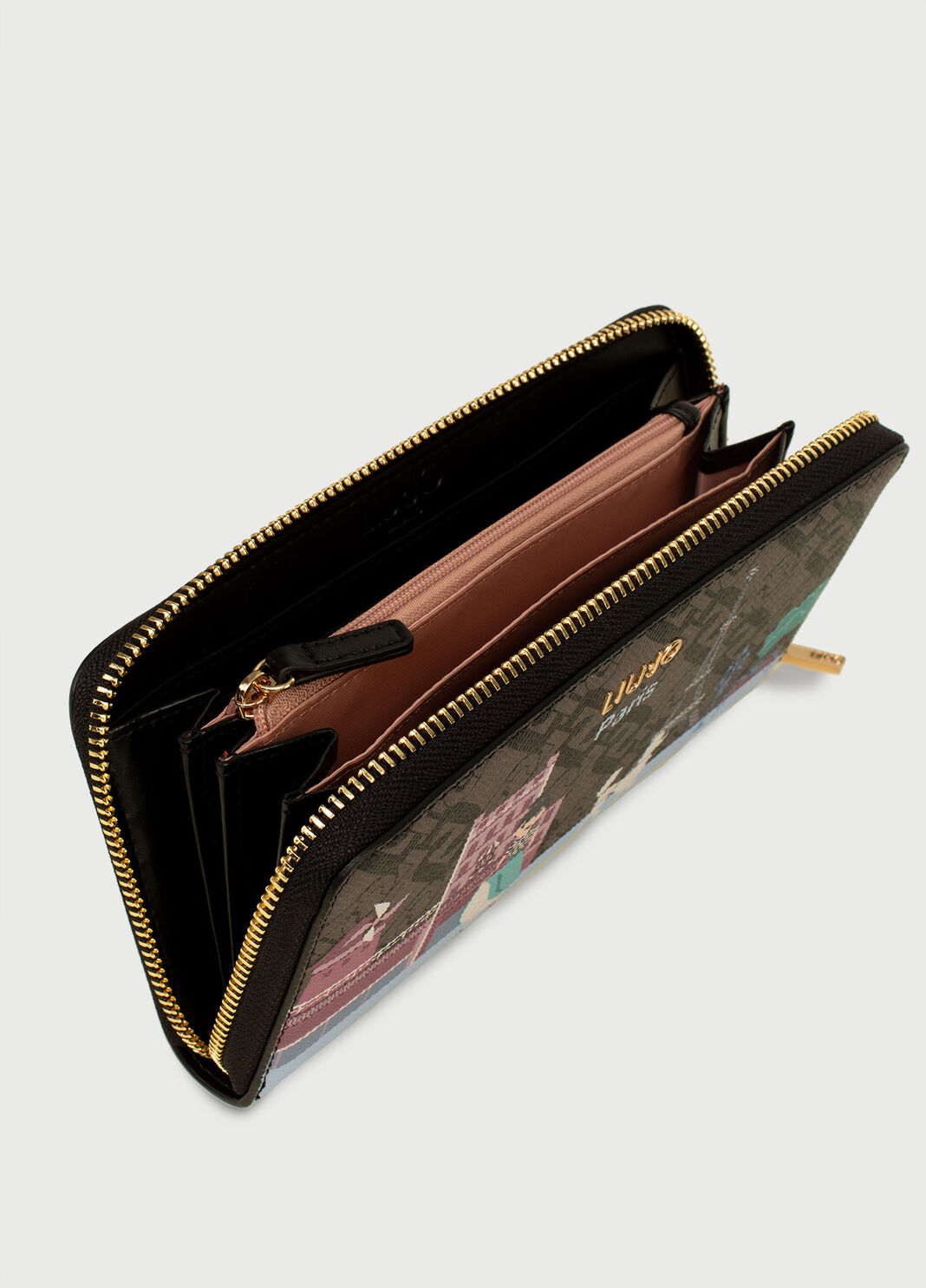 Cartera grande con ciudad Estampado Par&iacute;s Liu Jo - large image number 3