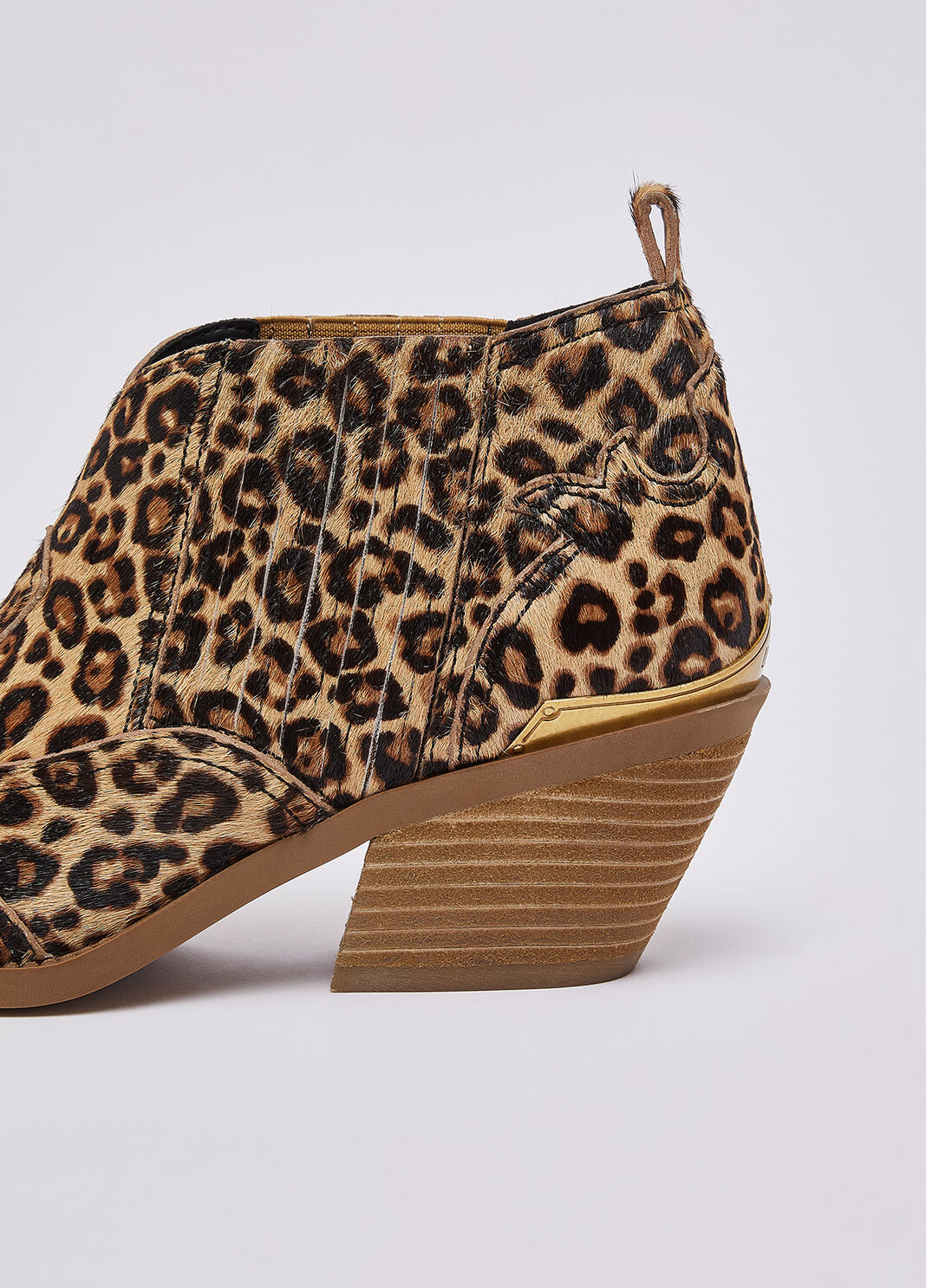 Stivaletti texani in cavallino animalier animalier Liu Jo - large image number 4
