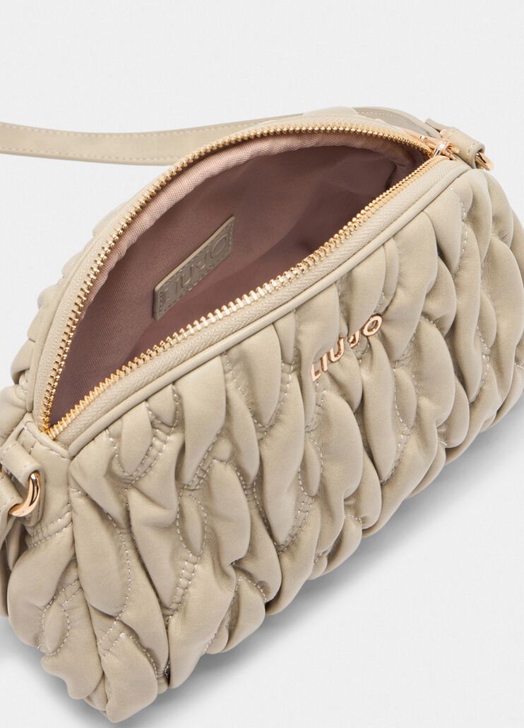 Medium quilted crossbody bag  white Liu Jo - large image number 6