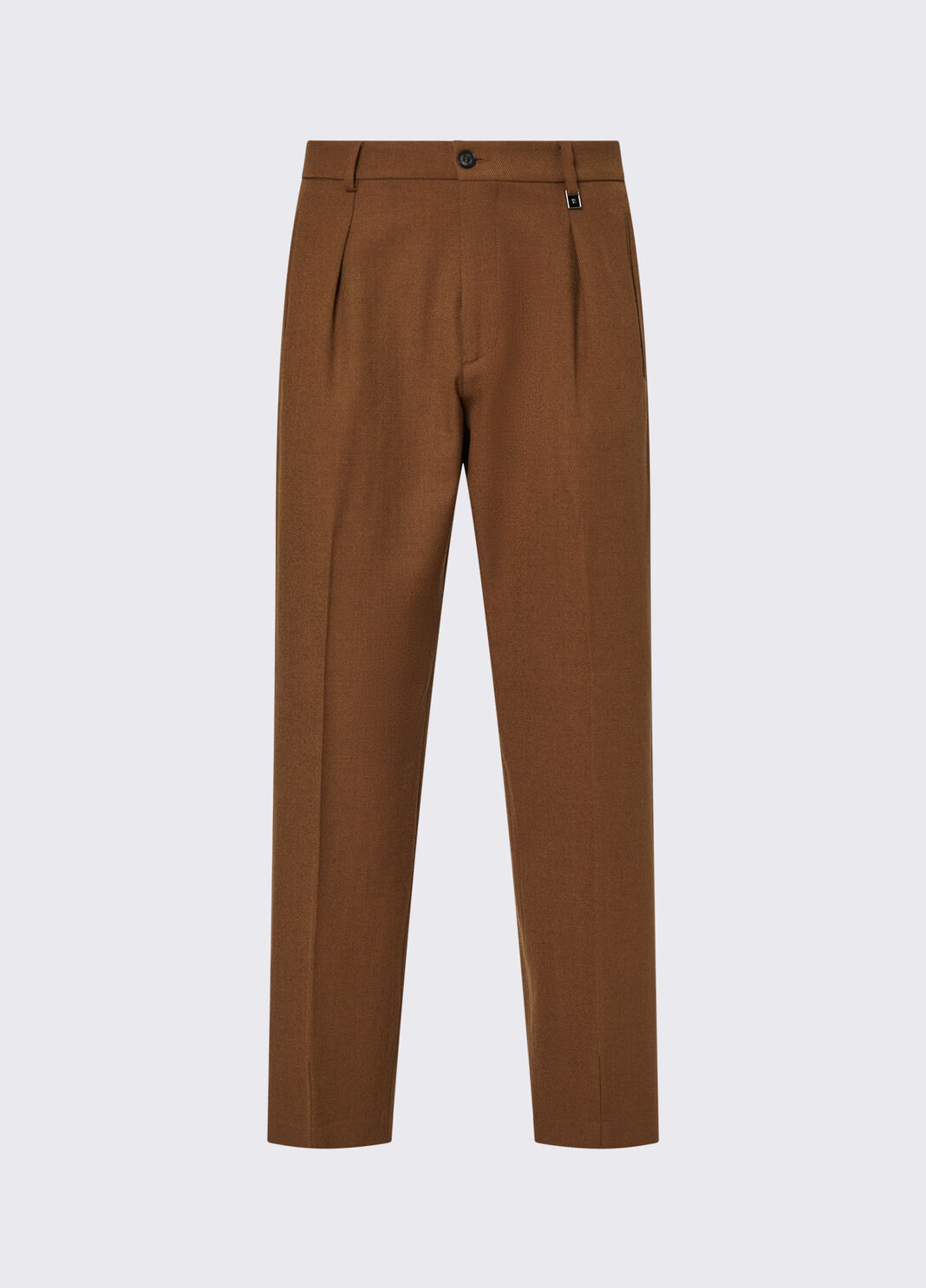 Trousers relaxed fit in a wool blend brown Liu Jo - large image number 6