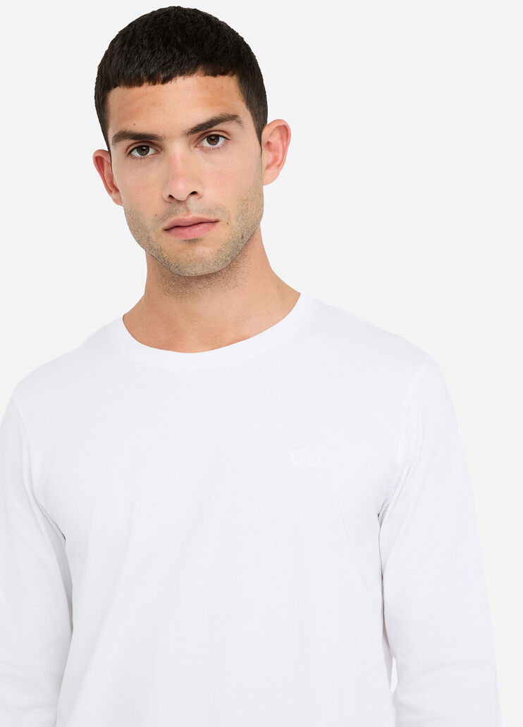 Long-sleeved T-shirt white Liu Jo - large image number 2
