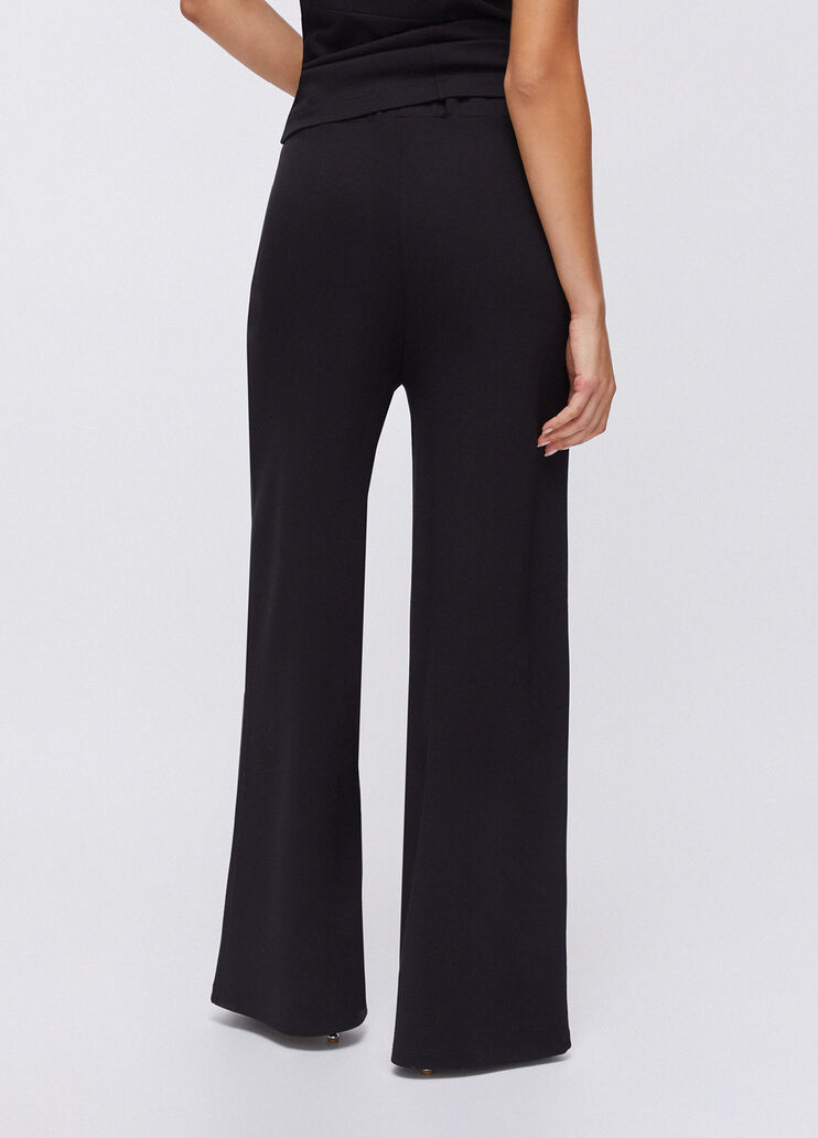 Pantalon avec fentes noir Liu Jo - large image number 1