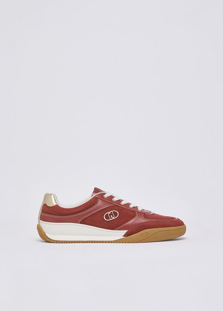 Sneaker aus Veloursleder Rot Liu Jo - medium
