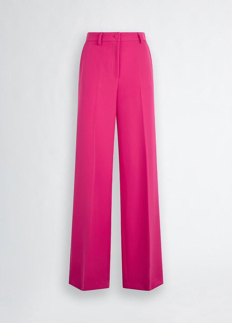Red palazzo trousers pink Liu Jo - large image number 6