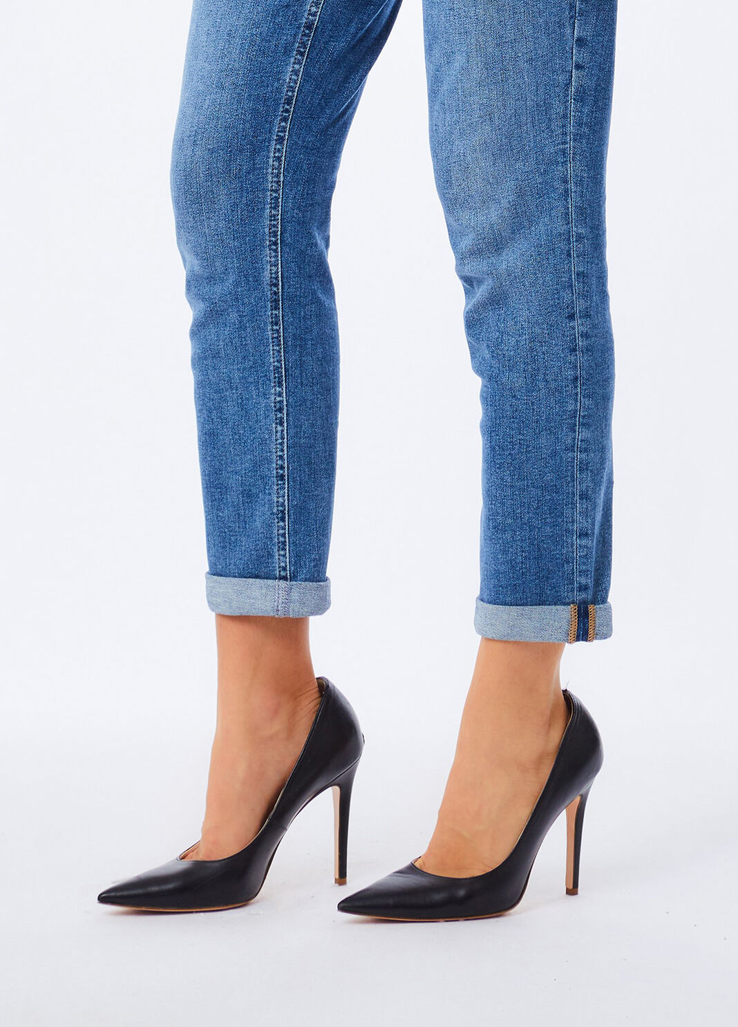 Jeans pitillo con vuelta denim azul Liu Jo - large image number 2