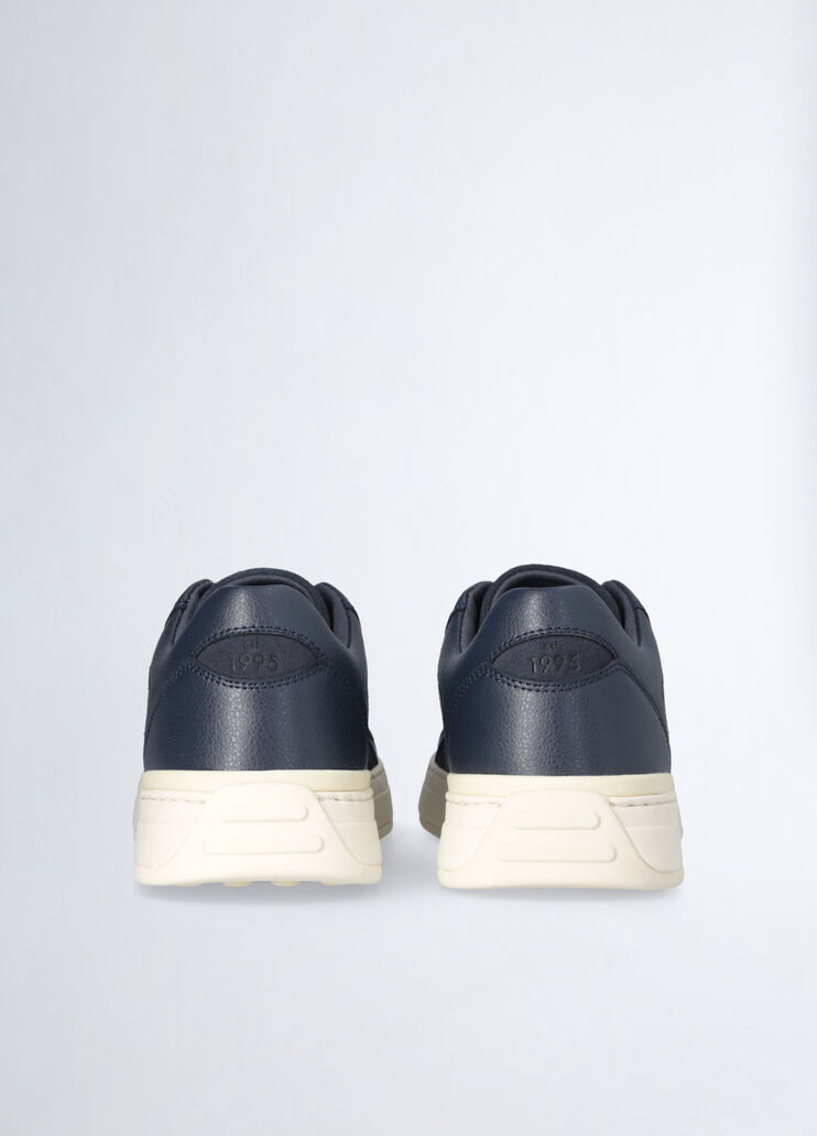 Men's suede sneakers blue Liu Jo - large image number 7 Men's suede sneakers blue Liu Jo - large image number 7