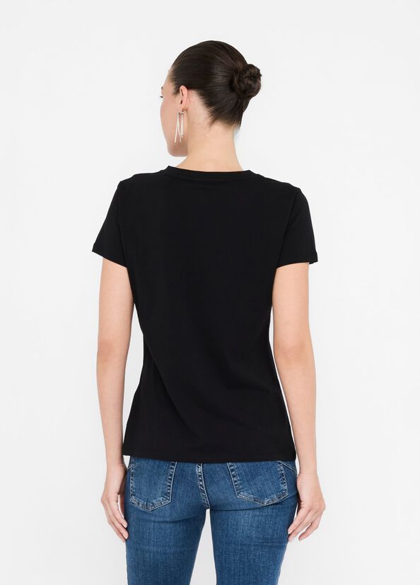 T-shirt Liu Jo Better noir Liu Jo - large image number 1