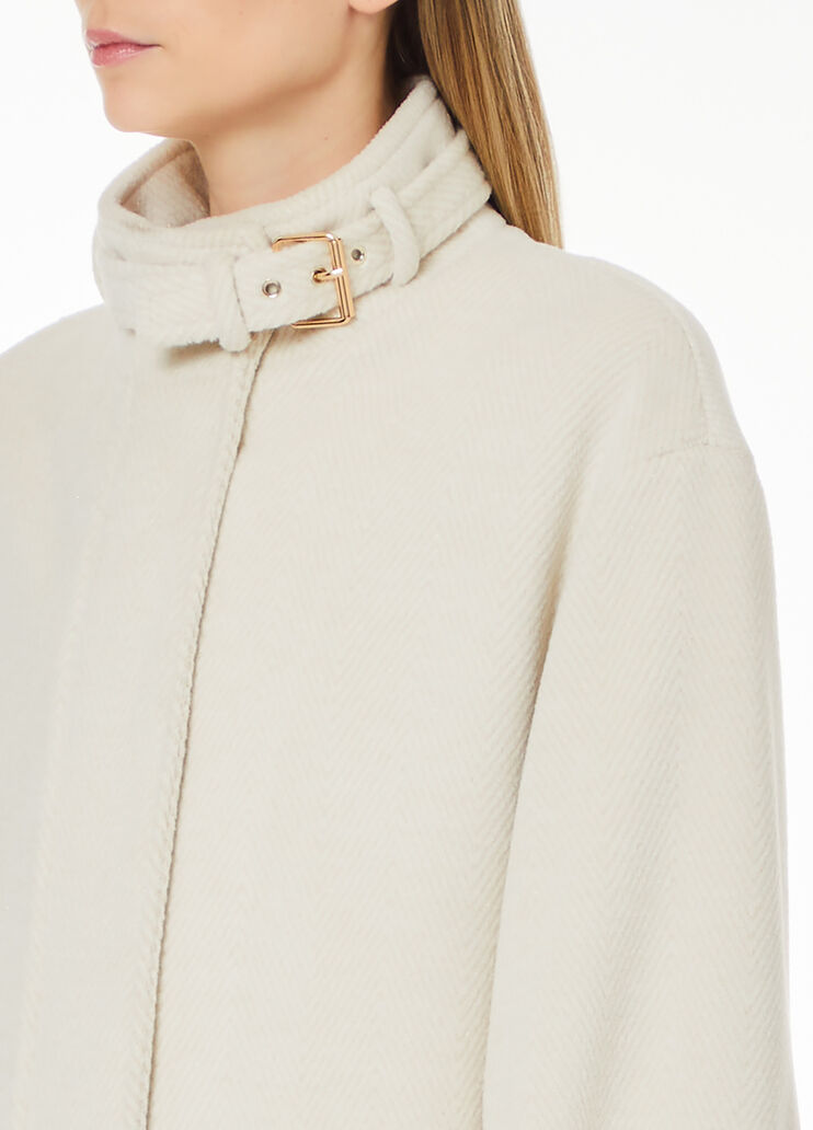 Lurex®-Anorak mit Chevron-Muster weiß Liu Jo - large image number 2