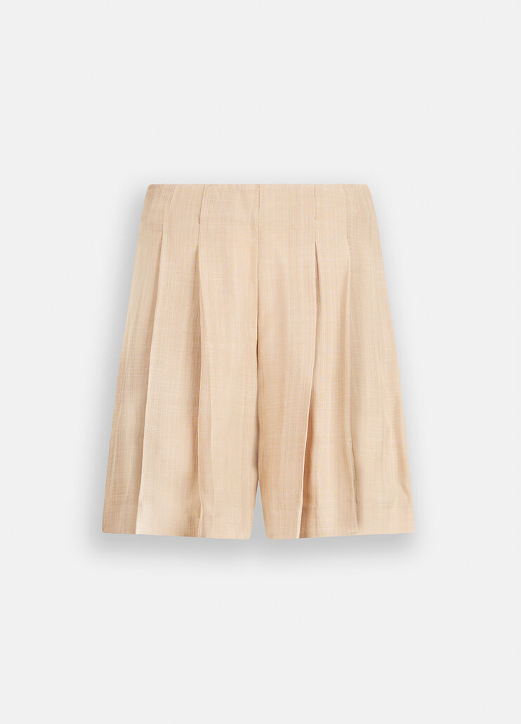 Shorts mit Bundfalten Beige Liu Jo - large image number 6