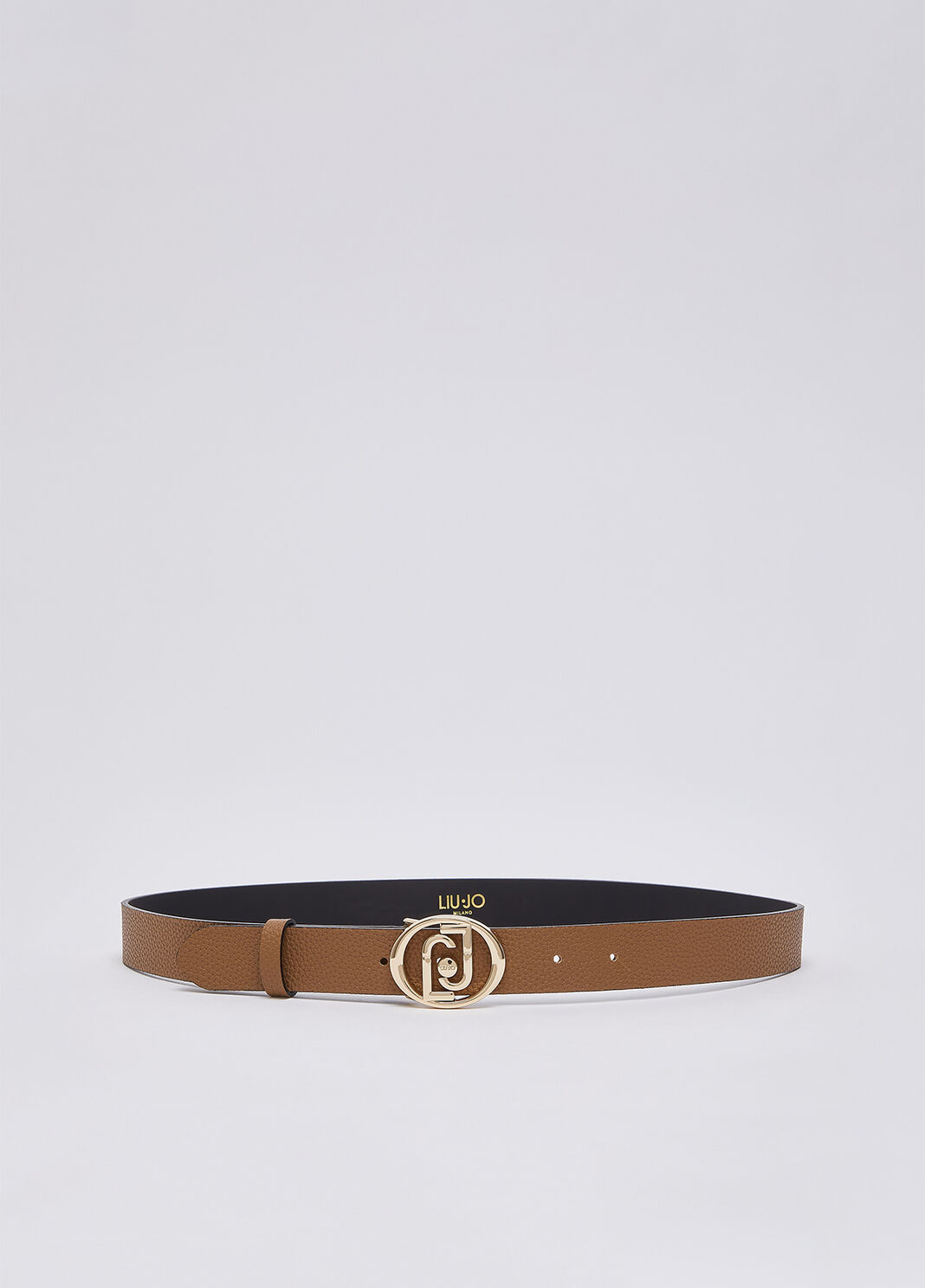 Belt with logo round beige Liu Jo - large image number 1