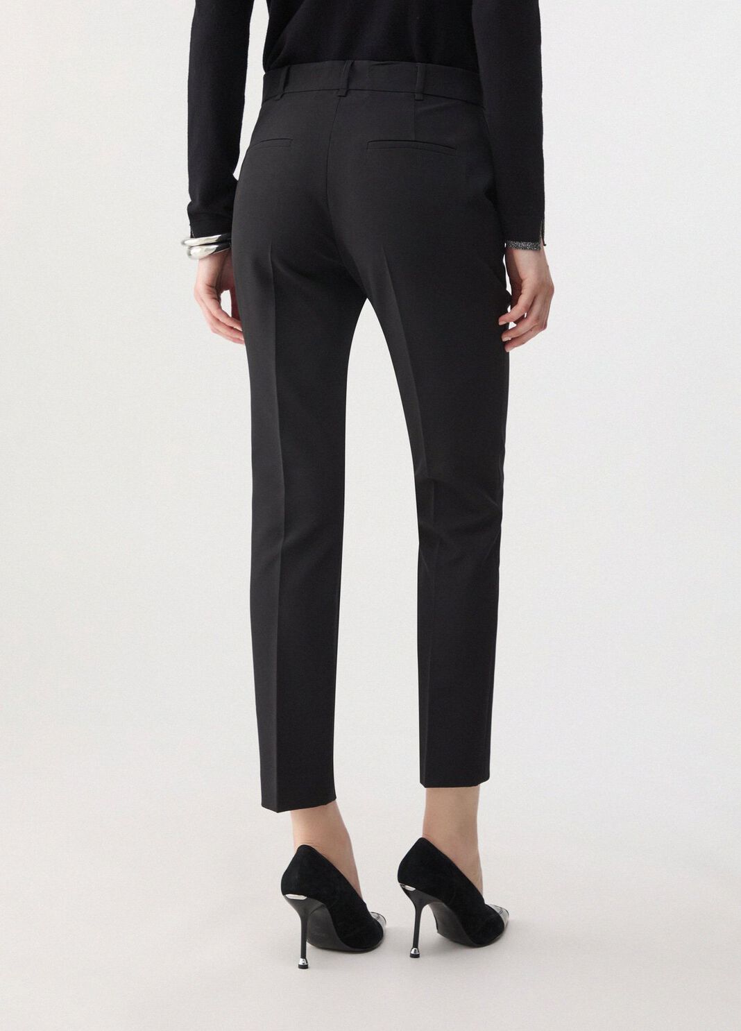 Cigarette trousers black Liu Jo - large image number 1
