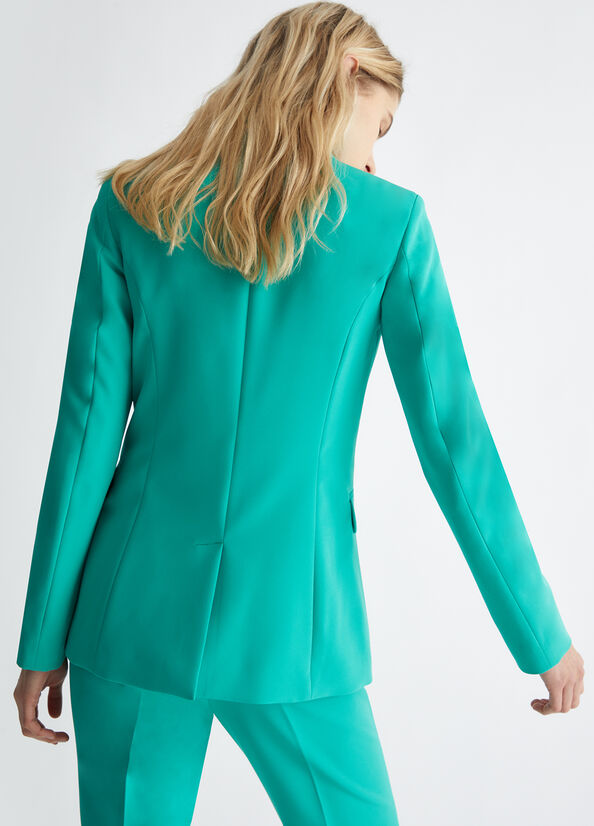 Twill blazer colour green | Liu Jo