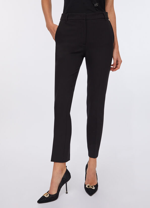 Cigarette trousers black Liu Jo - large image number 0