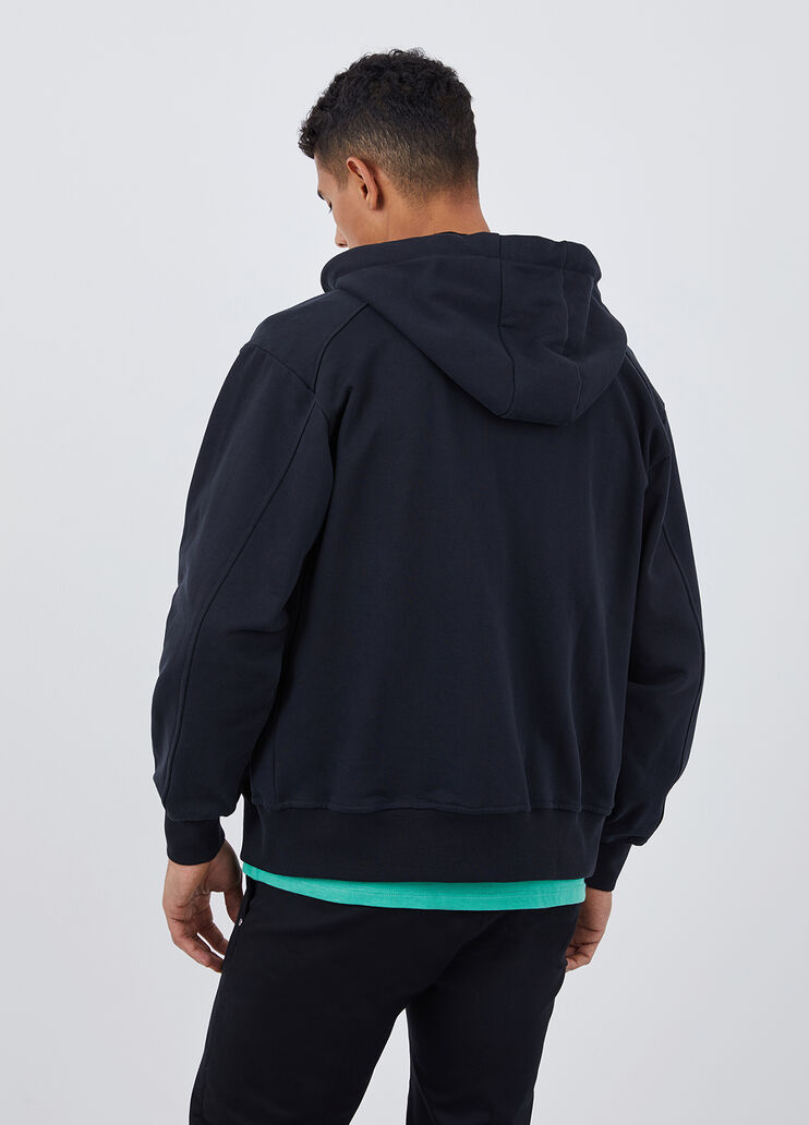 Felpa con cappuccio nero Liu Jo - large image number 1