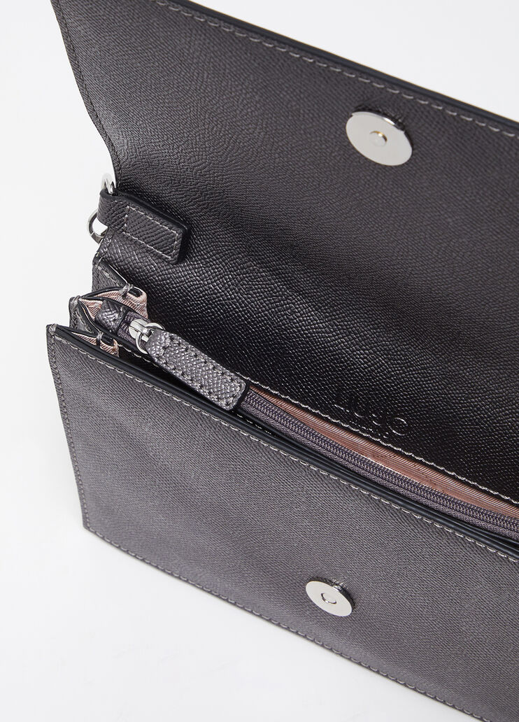 Sac à bandoulière format mini avec chaîne gris Liu Jo - large image number 5 Sac à bandoulière format mini avec chaîne gris Liu Jo - large image number 5