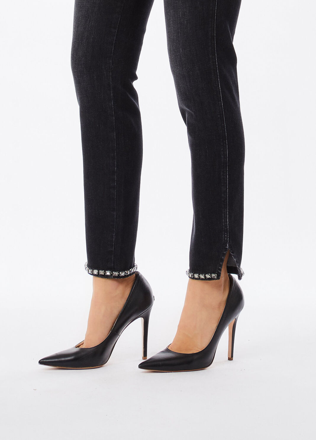 Bottom-Up Skinny-Jeans Denim-Schwarz Liu Jo - large image number 2