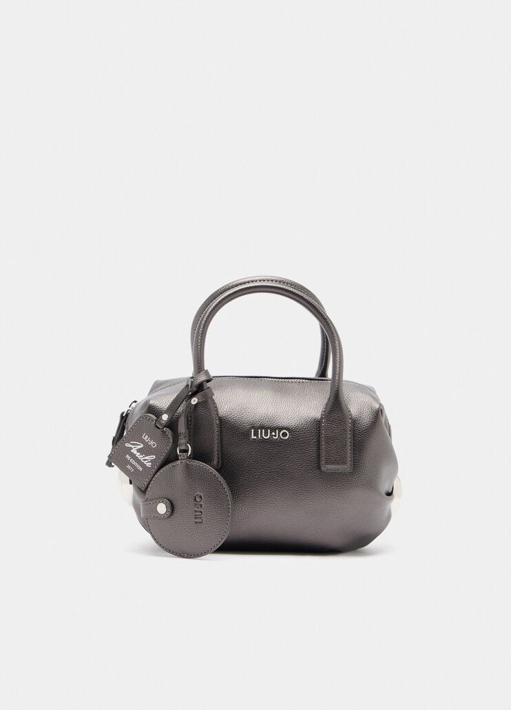 Small bag with charm anthracite Liu Jo - medium