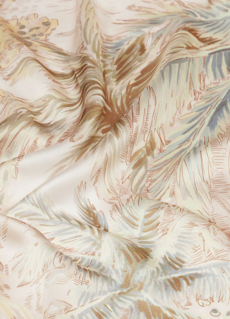 Shawl with print  green Liu Jo - large image number 3 Shawl with print  green Liu Jo - large image number 3