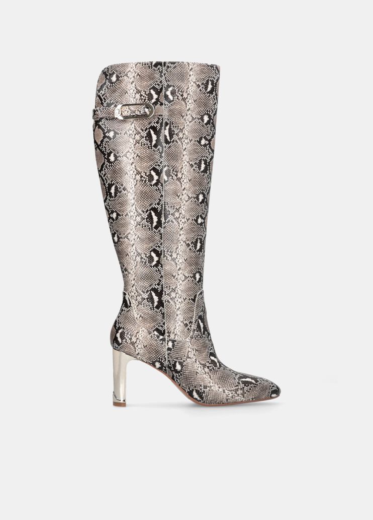 Hohe Stiefel mit Python-Print seil Liu Jo - medium