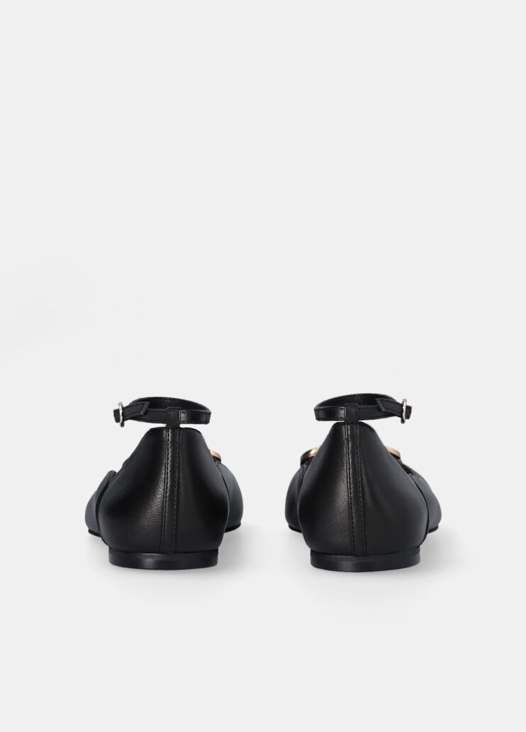 Nappa leather ballet flats black Liu Jo - large image number 7