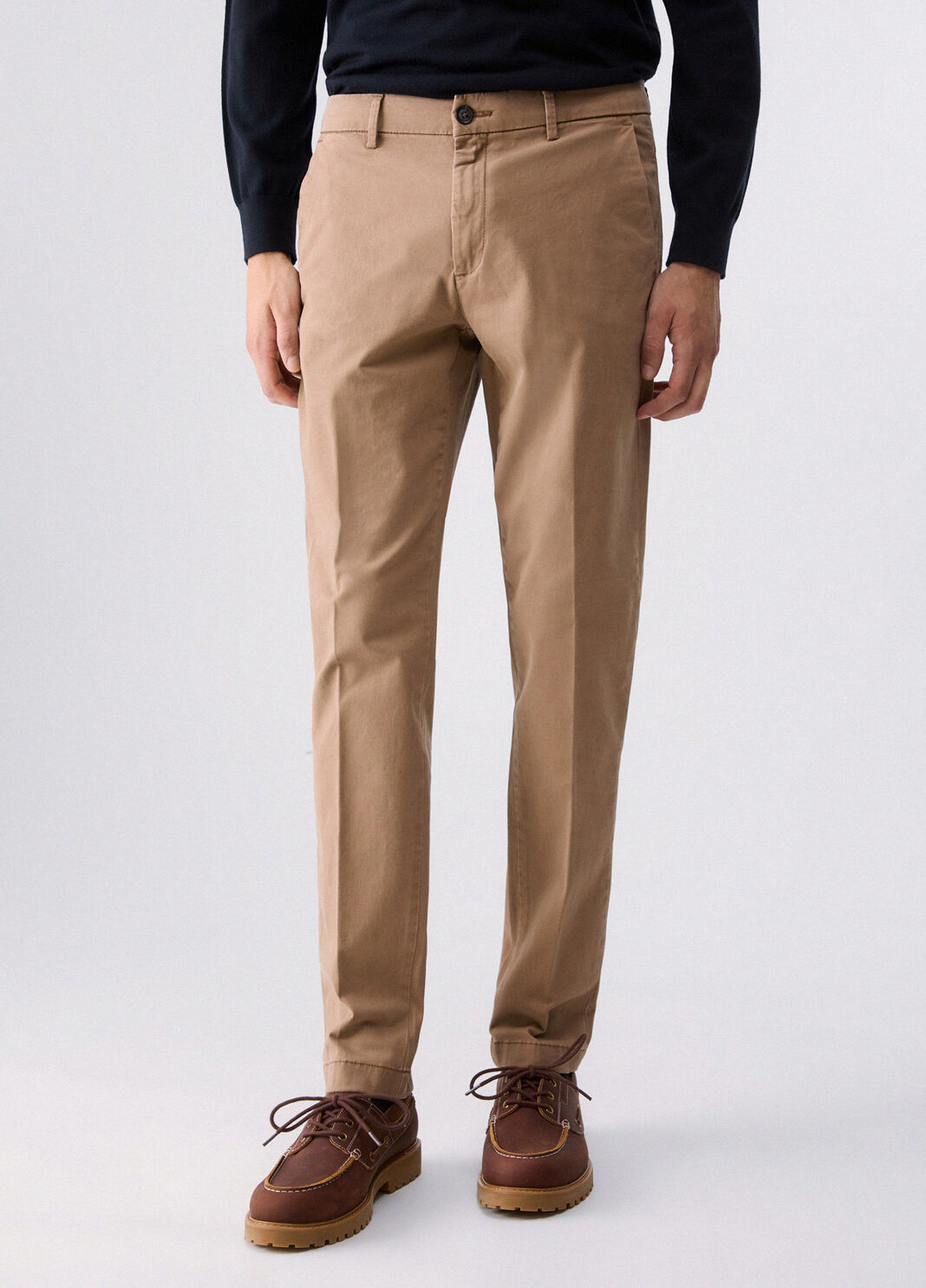 Chino trousers in gabardine beige Liu Jo - large image number 0