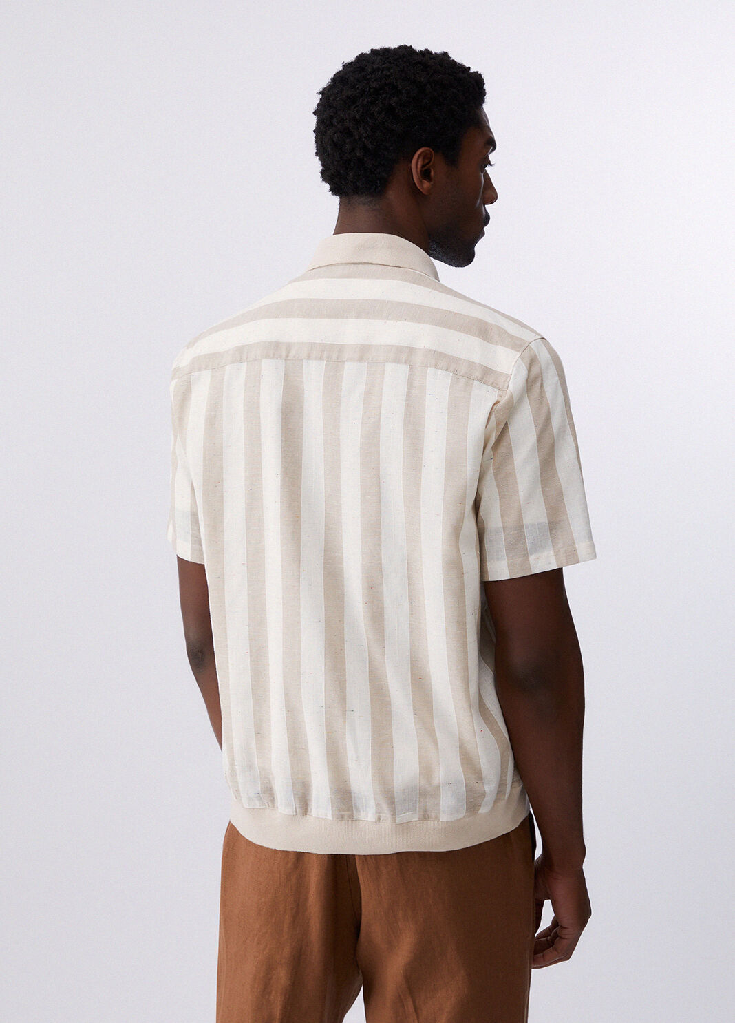 Striped shirt beige Liu Jo - large image number 1