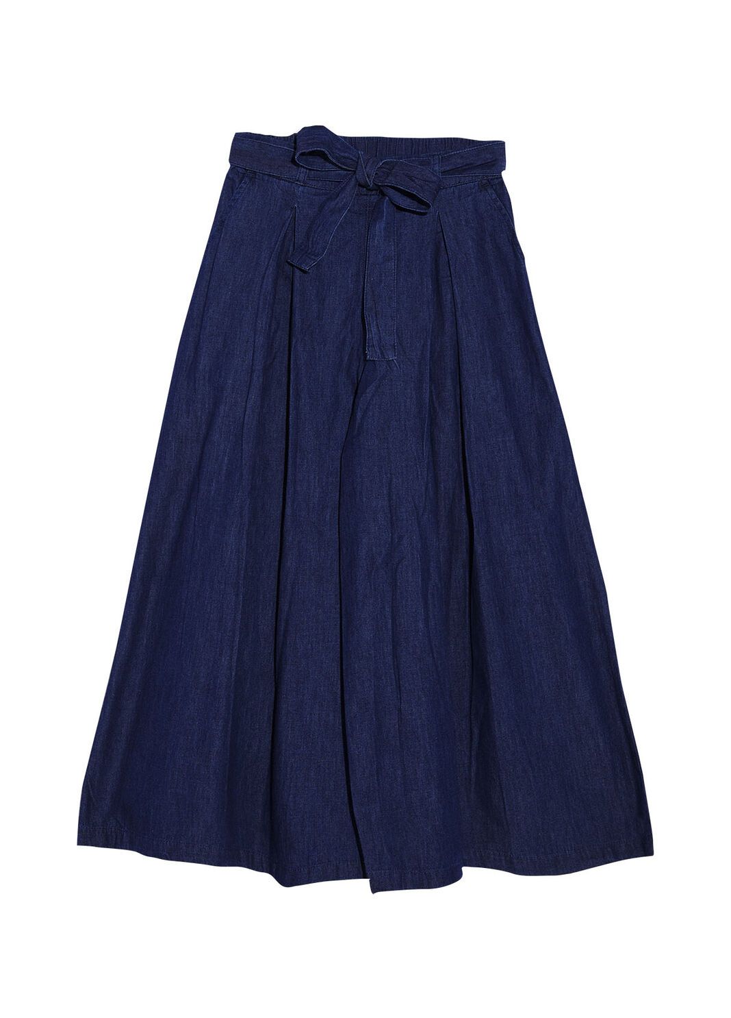 Pantalon palazzo en denim denim bleu fonc&eacute; Liu Jo - large image number 0