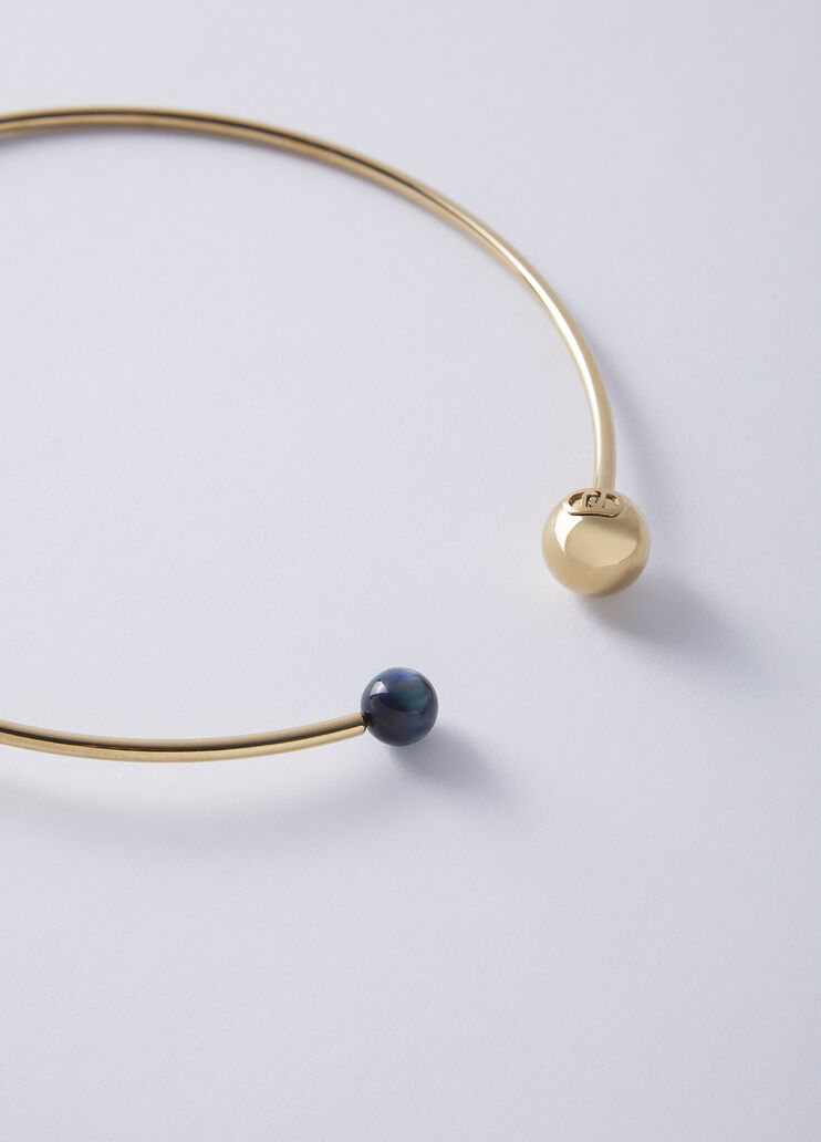 Collana regolabile con perle color oro Liu Jo - medium