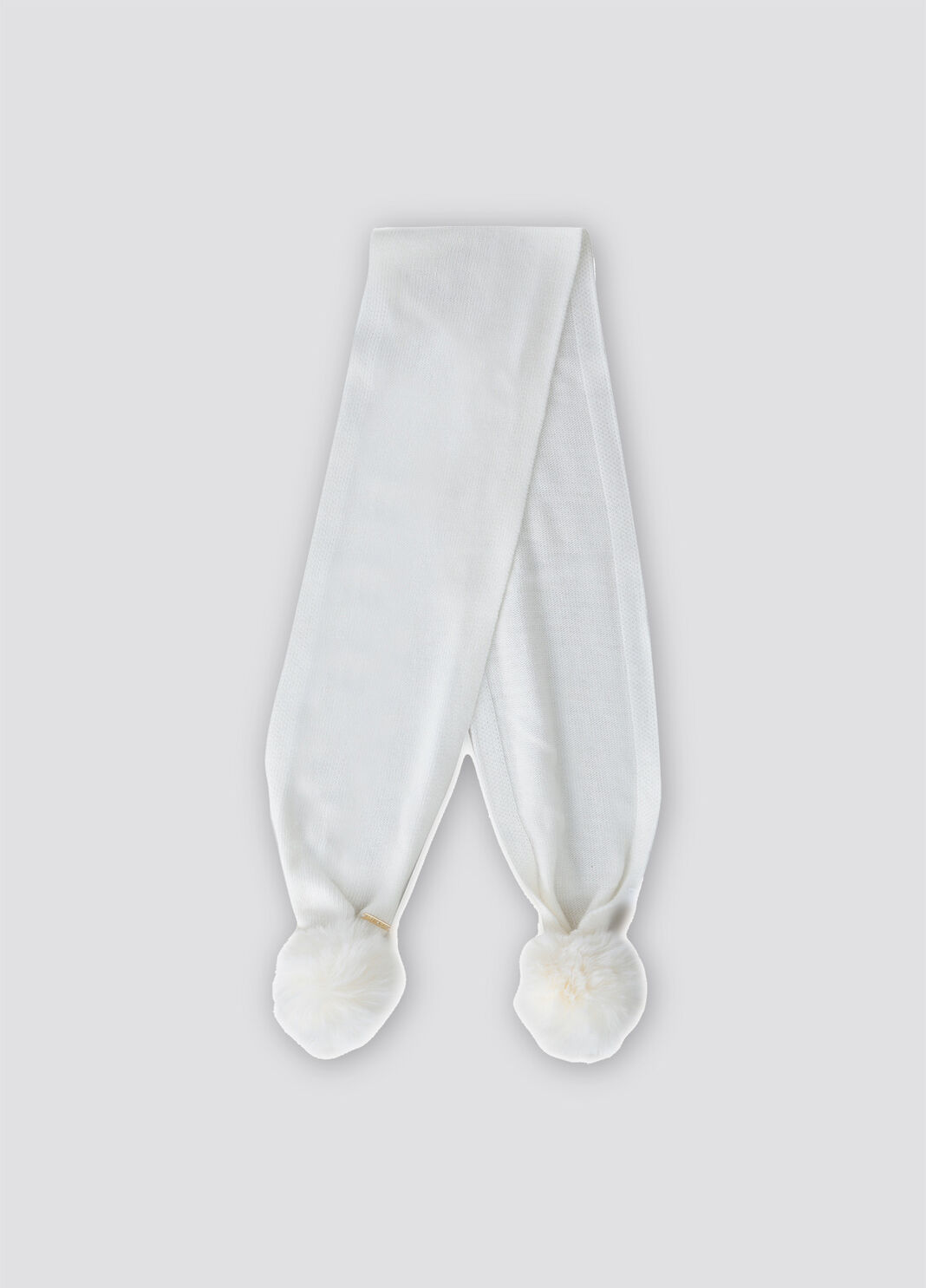 Sciarpa con pompon bianco Liu Jo - large image number 0