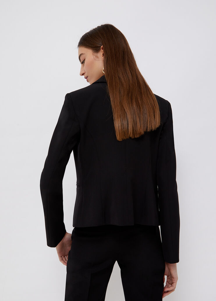 Slim-fit blazer black Liu Jo - large image number 1 Slim-fit blazer black Liu Jo - large image number 1