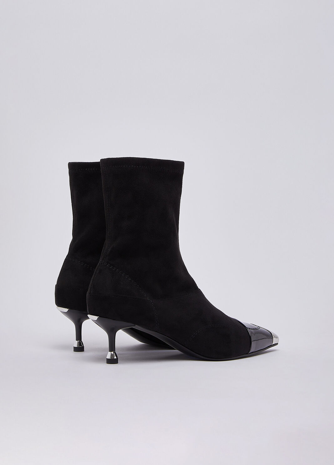 Bottines avec embout m&eacute;tallique noir Liu Jo - large image number 2