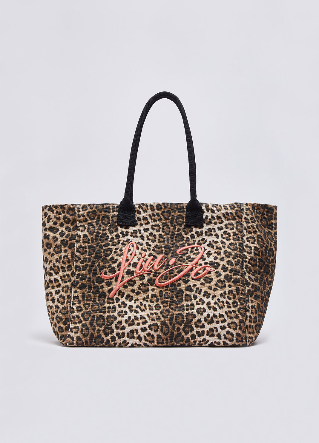 Grand sac fourre-tout avec foulard animalier Liu Jo - large image number 1
