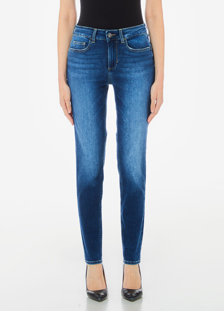 Bottom-Up Skinny-Jeans Blau Liu Jo - large image number 0