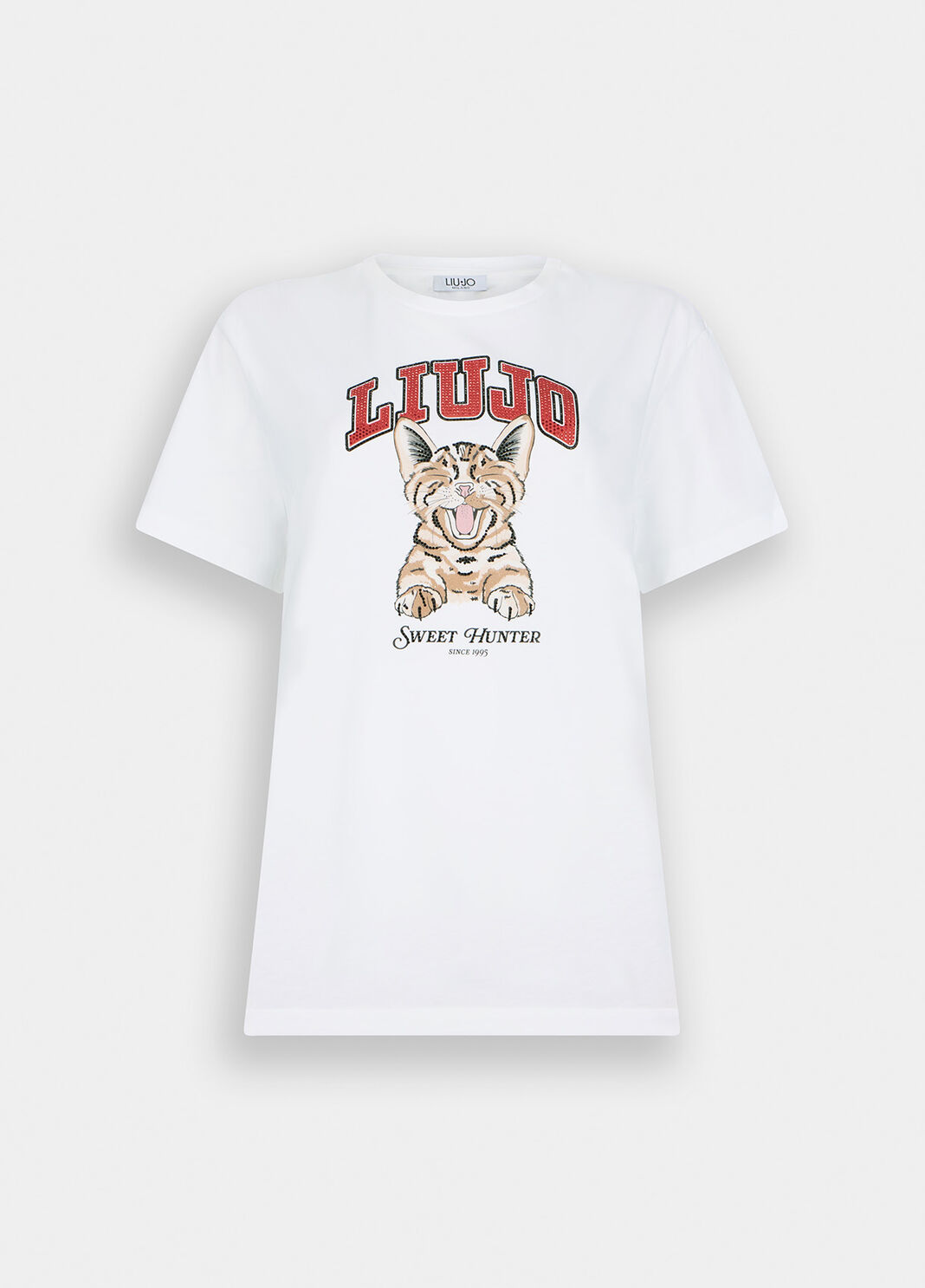 T-shirt with print white/Liu Jo Liu Jo - large image number 4