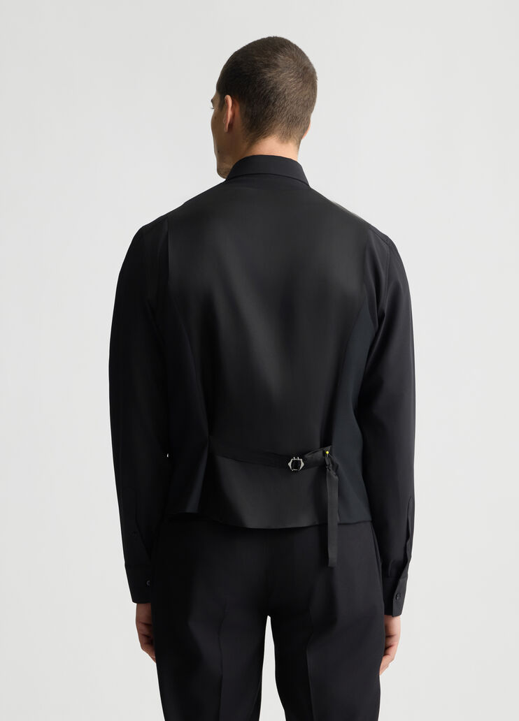 Men’s black vest black Liu Jo - large image number 1 Men’s black vest black Liu Jo - large image number 1