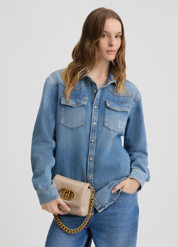 Small LaPuffy bag  dark sand Liu Jo - medium Small LaPuffy bag  dark sand Liu Jo - medium