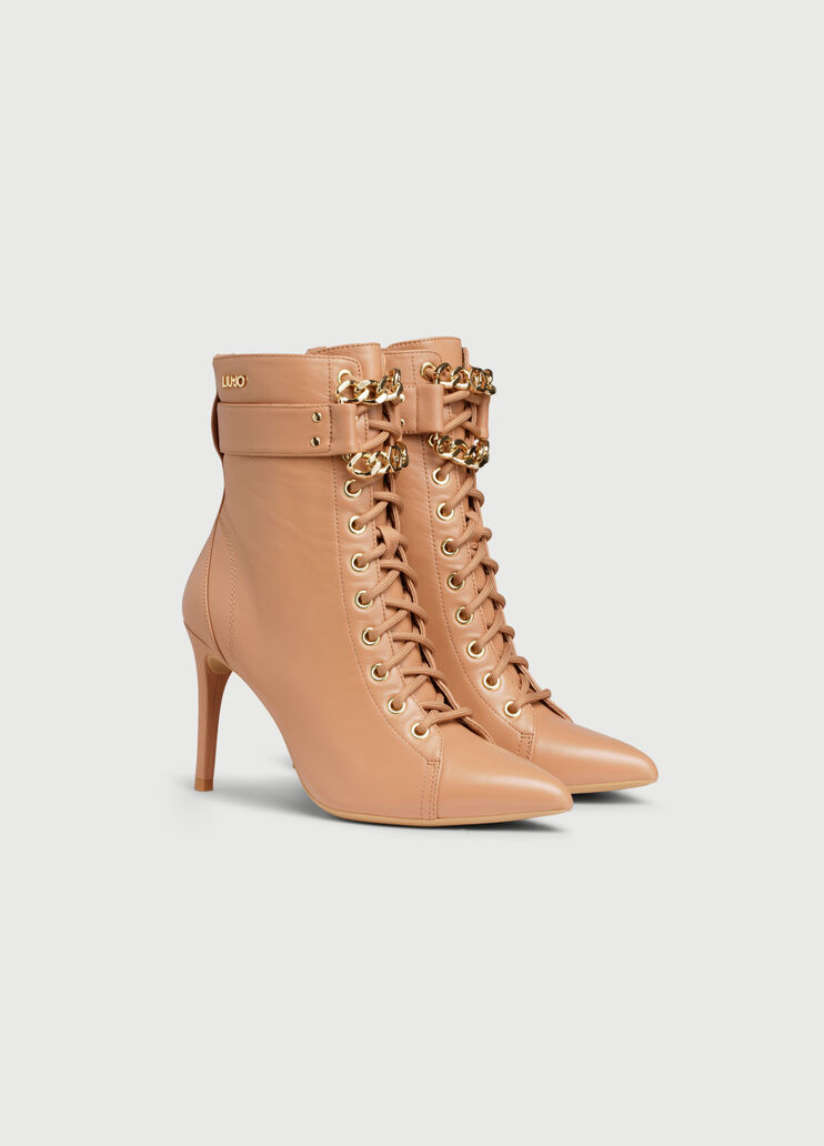 Ankle boots with stiletto heel camel Liu Jo - large image number 1