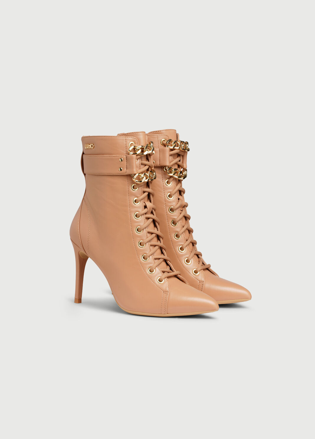 Ankle boots with stiletto heel camel Liu Jo - large image number 1