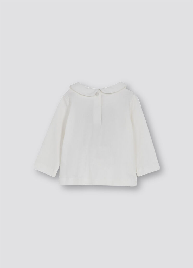 Футболка с помпоном белый/кролик Liu Jo - large image number 1