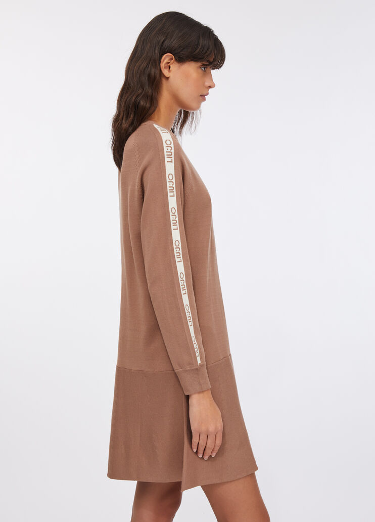 Knit dress chocolate Liu Jo - large image number 4