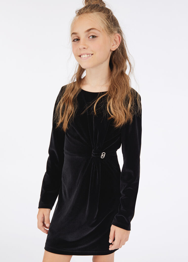 Robe en velours noir Liu Jo - medium Robe en velours noir Liu Jo - medium
