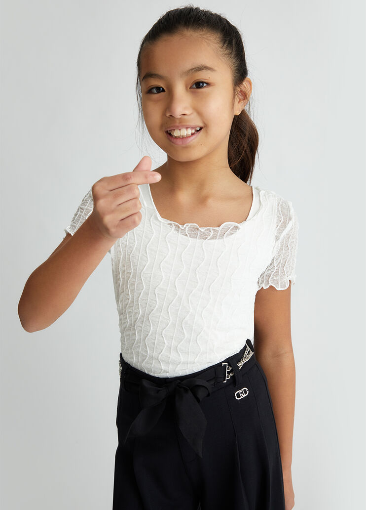 Jersey top  white Liu Jo - medium Jersey top  white Liu Jo - medium