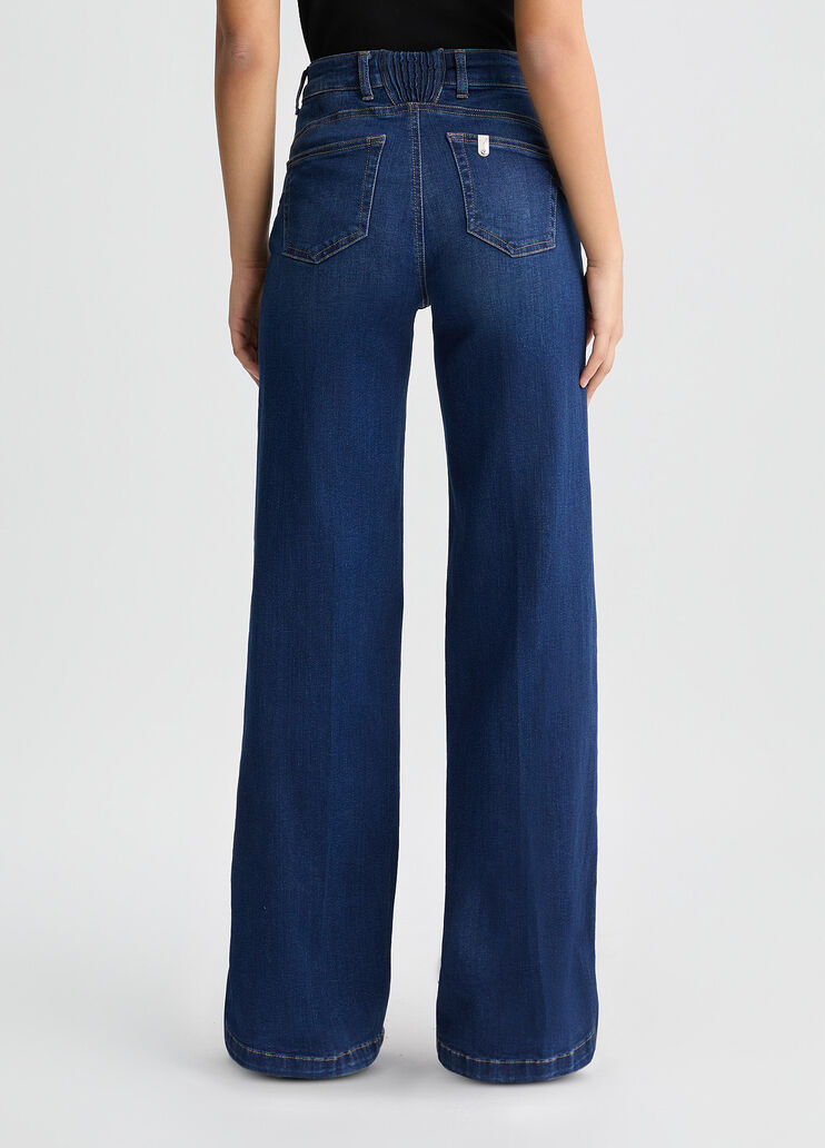 High-rise flared jeans blue denim Liu Jo - large image number 1 High-rise flared jeans blue denim Liu Jo - large image number 1