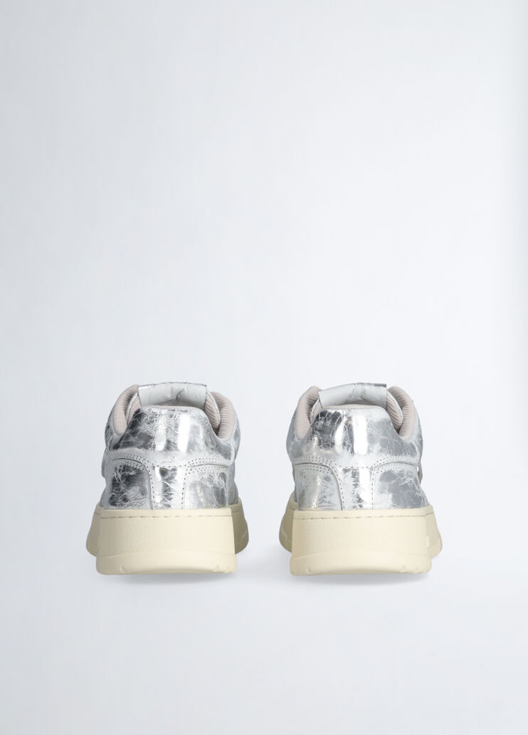 Distressed-effect sneakers silver tone Liu Jo - large image number 5 Distressed-effect sneakers silver tone Liu Jo - large image number 5