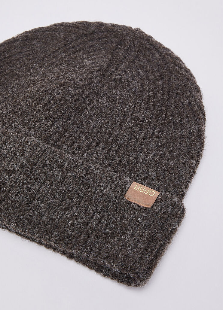 Berretto in misto lana testa di moro Liu Jo - medium