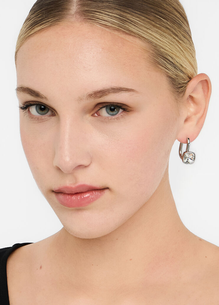 Earrings with gemstones silver Liu Jo - medium Earrings with gemstones silver Liu Jo - medium