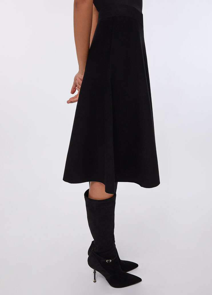 Knit midiskirt black Liu Jo - large image number 2